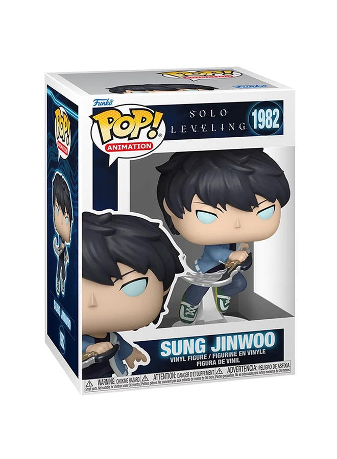 Premium Anime Character Collectible Vinyl Figure - Sung Jinwoo Solo Leveling Model for Display and Home Decor (10 cm) tayy4