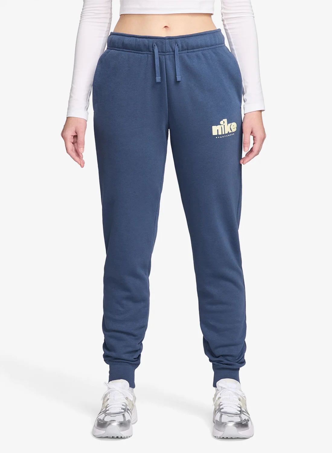 Athletic Club Fleece Graphic Sweatpants Premium Cotton Blend Joggers for Men (Black, Large) 3gcbw