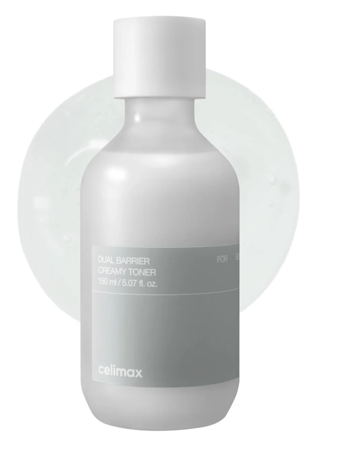 Celimax Dual Barrier Creamy Toner Hydrating Facial Essence for Sensitive Skin (150 mL) 9bvli