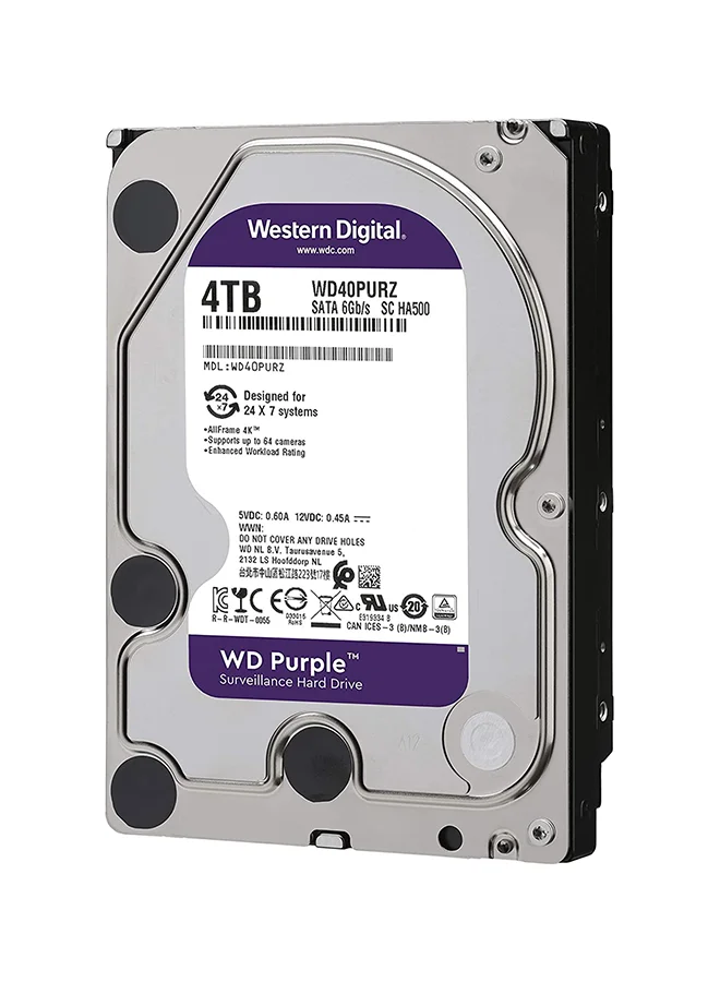 Premium Surveillance Hard Disk Drive High-Capacity Storage for Security Systems (4TB) c66oa