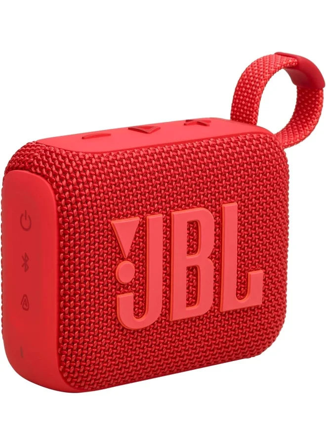 Premium Audio Portable Waterproof Bluetooth Speaker (Red, Compact Design) pmkn0
