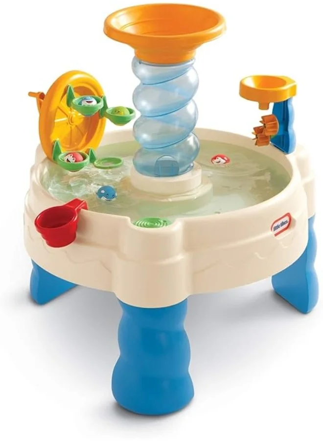 Premium Outdoor Water Play Table for Kids Interactive Sensory Activity Station (Blue, 74 cm x 74 cm) z7ub6