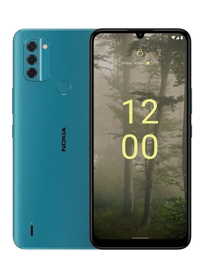 Premium Smartphone 4G Dual SIM 64GB Storage 4GB RAM 6.74-inch Display (Cyan) 46zu0