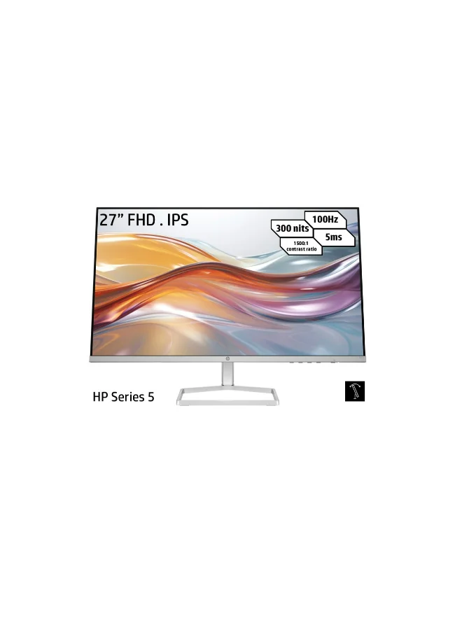 Premium 27-Inch FHD LED Monitor 100Hz IPS Display with 5ms Response Time (Black, 68.58 cm) tq43k