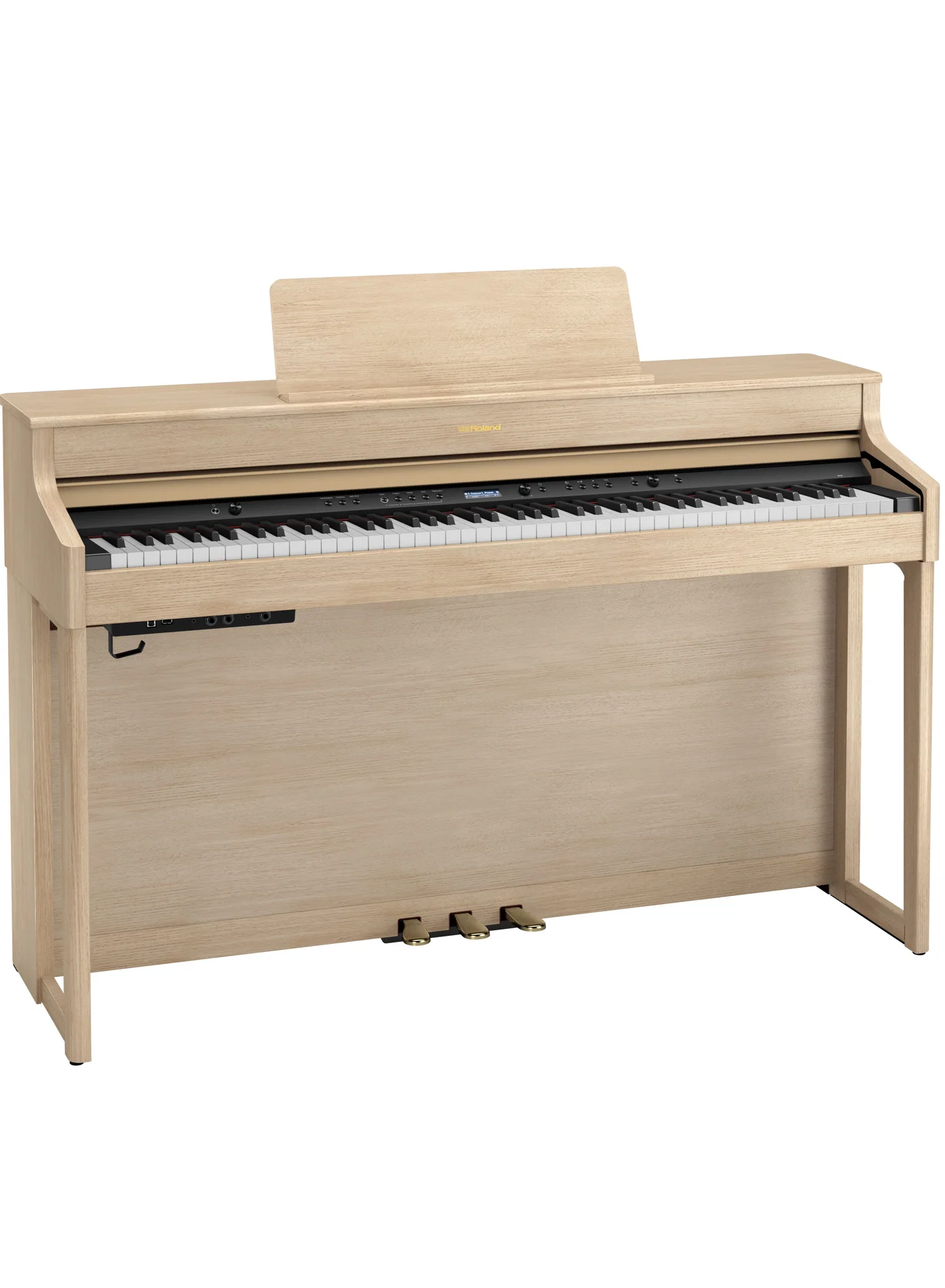 Premium Digital Piano Weighted Keyboard with Authentic Acoustic Sound (Wood Finish, Intermediate Level) pm522
