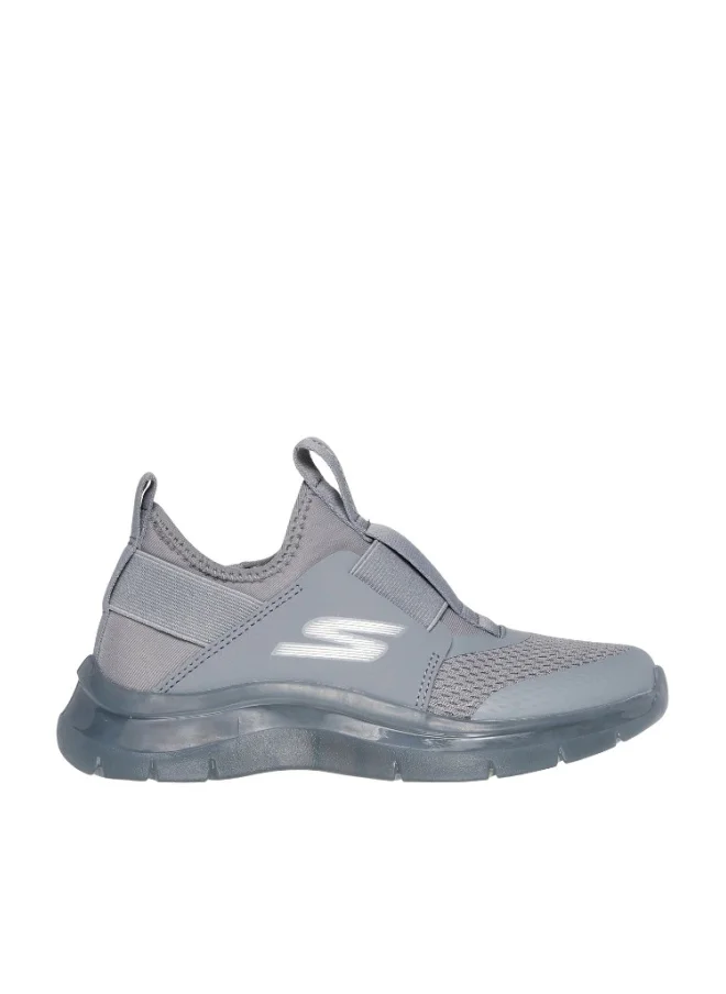 Premium Lightweight Slip-On Athletic Shoes for Kids (Grey, 20 cm) k8y3z