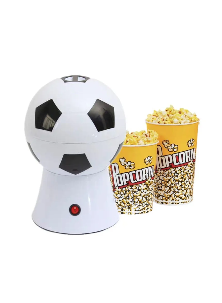 BAIG Electric Popcorn Maker Machine Compact Desktop Snack Popper for Home and Family Use (1 Unit) gjf5g