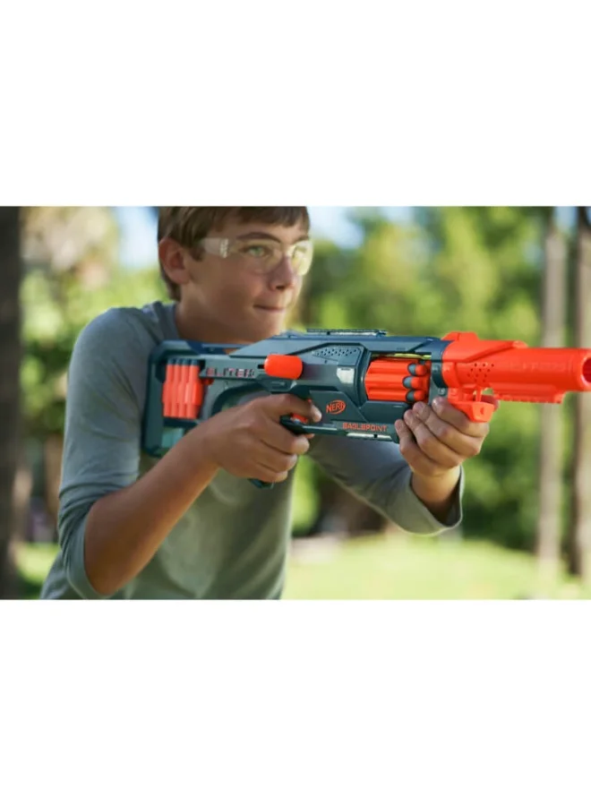Premium Foam Dart Blaster with Rotating Drum and Detachable Scope (8-Dart Capacity) 2r02q