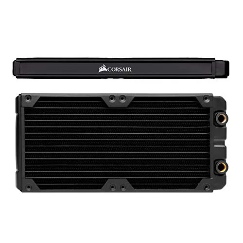 Premium 280mm Water Cooling Radiator High-Performance Heat Exchanger for PC Liquid Cooling Systems (Black, 280mm) rpnsk