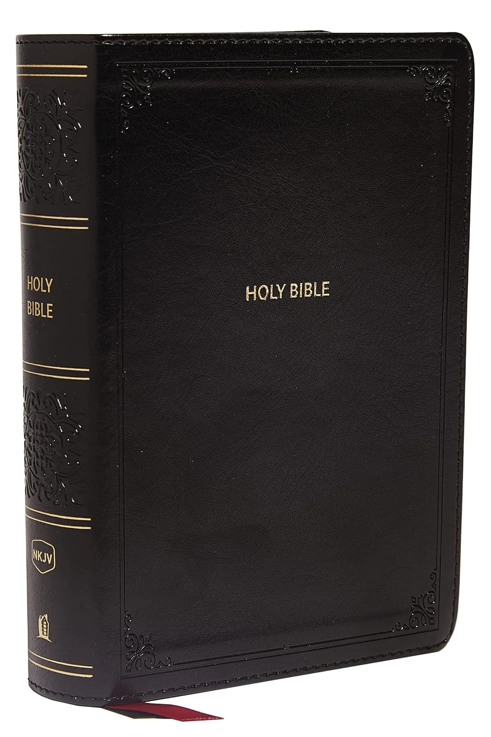 Premium Compact Reference Bible New King James Version (Black, Leathersoft Cover) h8uqe
