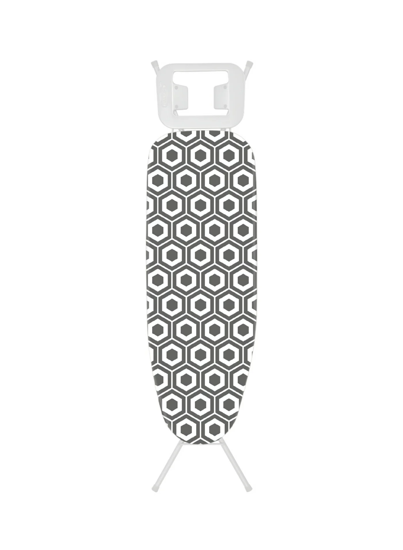 Feelings Foldable Ironing Board with Iron Holder Adjustable Height (Multicolour, 110.5 x 30.5 cm) mi9ff