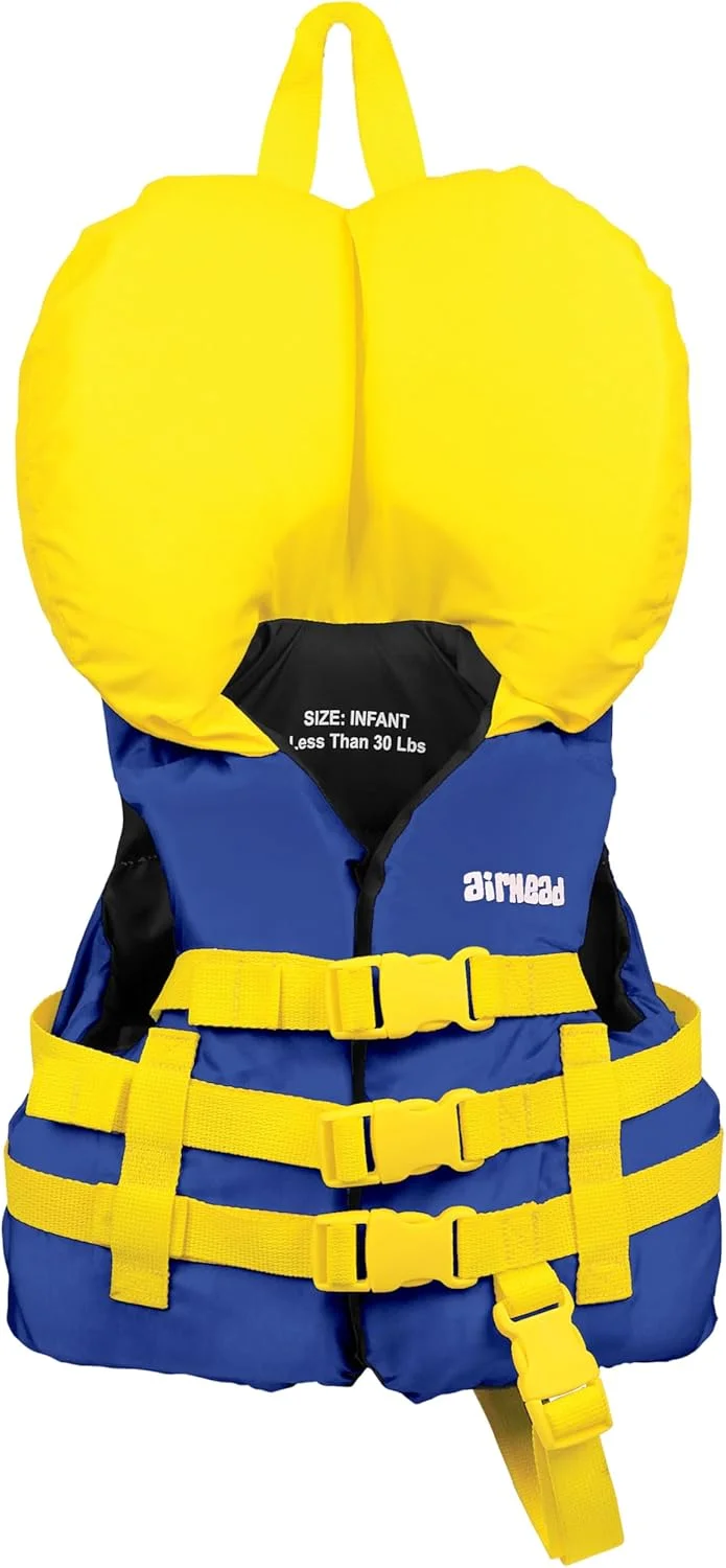 Infant General Purpose Life Jacket Premium Buoyancy Aid Safety Vest for Water Sports (Up to 14 kg) b99of