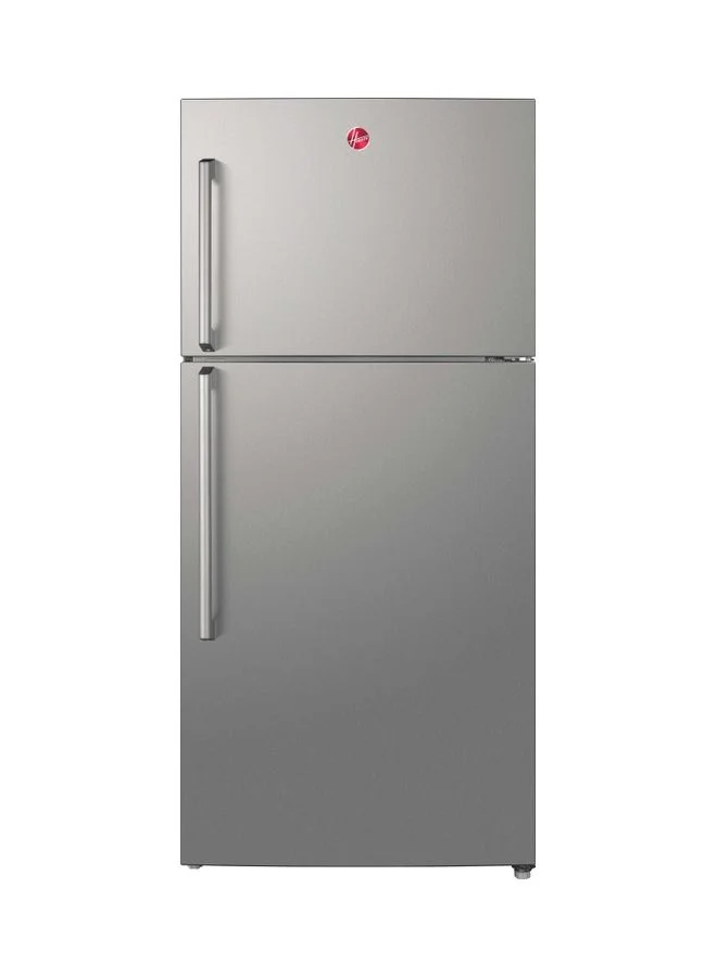 HOOVER Double Door Top Mount Refrigerator with Dual Inverter and Humidity Control (Silver, 670 Liters) yzyq5