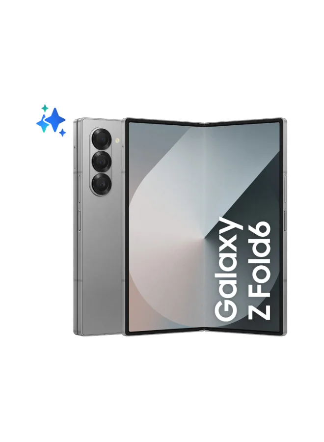 Ultra-HD Premium Foldable Smartphone 5G Dual SIM (Silver, 12GB RAM, 256GB Storage, Middle East Version) kjrel