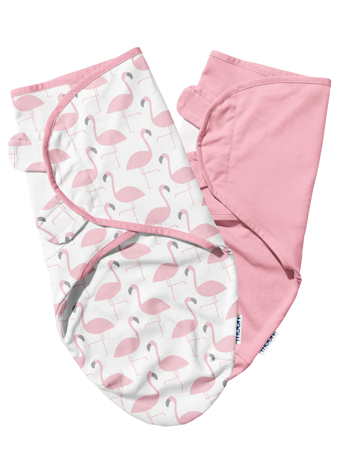 Moon Organic Cotton Swaddle Blanket Set (Breathable Soft Fabric, 2-Pack, 3-6 Months) 8glj8