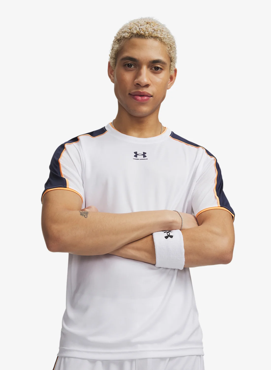 Athletic Challenger Training T-Shirt Premium Breathable Performance Apparel for Men (Large) p9bvp