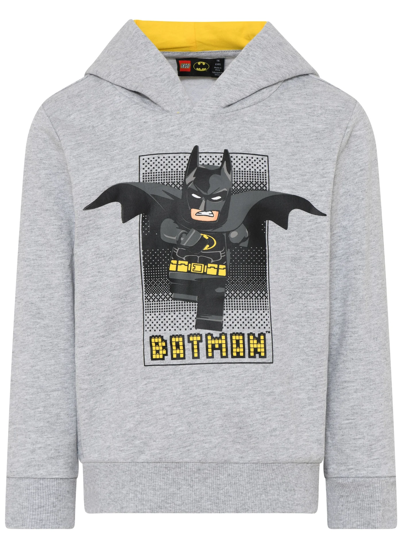 Premium Graphic Pullover Hoodie for Kids (Black, 120cm) qrzg0