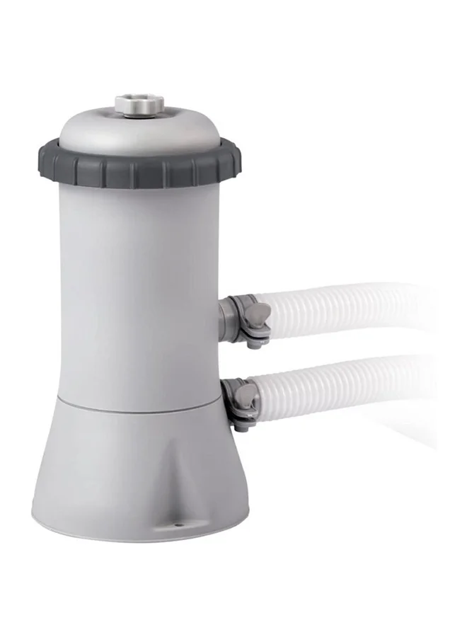 Premium Cartridge Filter Pump for Above Ground Pools (530 GPH, 27 x 27 x 38 cm) 4zurv