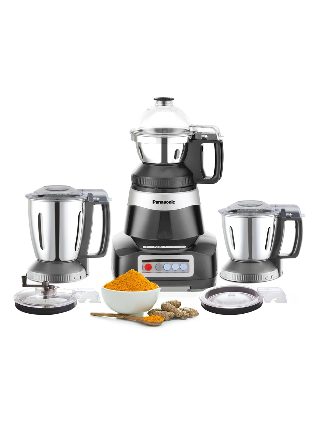 Premium Monster Series Mixer Grinder with Stainless Steel Jars and Samurai Edge Blades (Black, 1 L, 2000 W) 421fl