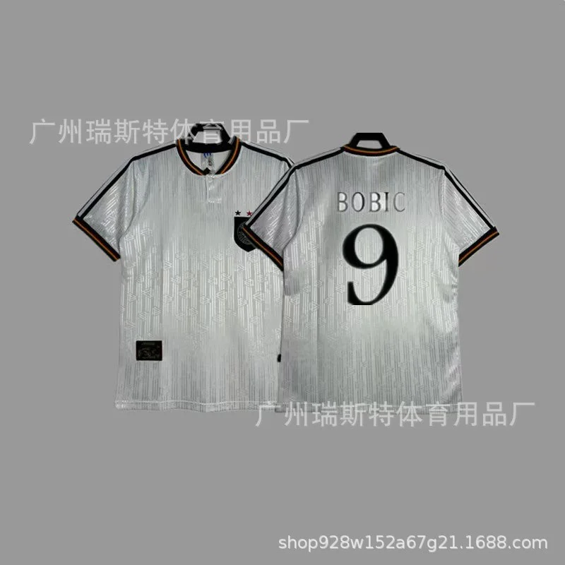 Vintage Germany National Team Football Jersey Classic Retro Soccer Shirt (Adult, Large) 7vrng
