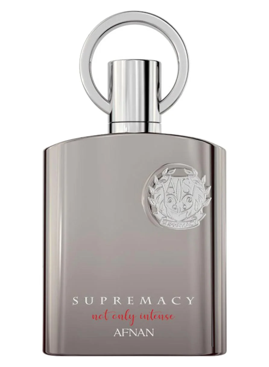 Afnan Supremacy Not Only Intense Extrait De Parfum for Men (Long-Lasting Woody Fragrance, 100 mL) lyrca