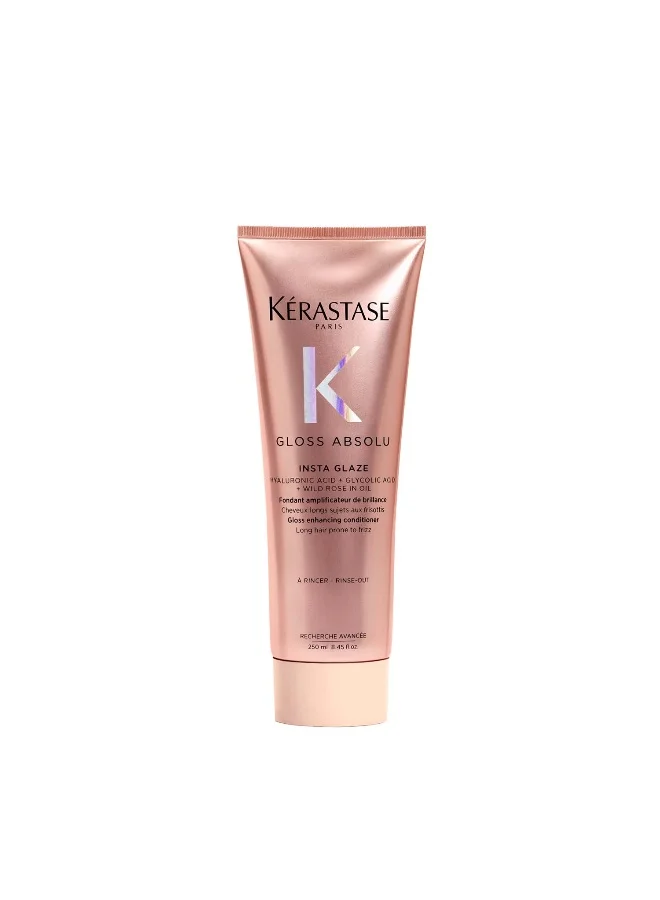 Gloss Absolu Conditioner with Glycolic Acid and Hyaluronic Acid for Radiant Hair (250 mL) fpr0h