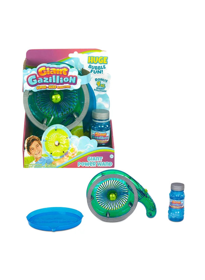 Gazillion Giant Bubble Power Wand Premium Outdoor Activity Toy (25 cm) ao517