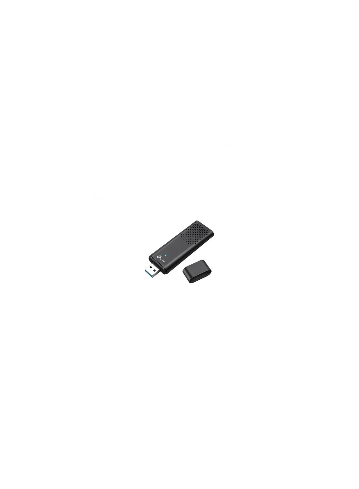Wireless USB Wi-Fi 6 Adapter AX1800 Dual Band High-Speed Network Receiver (Black) d2teb