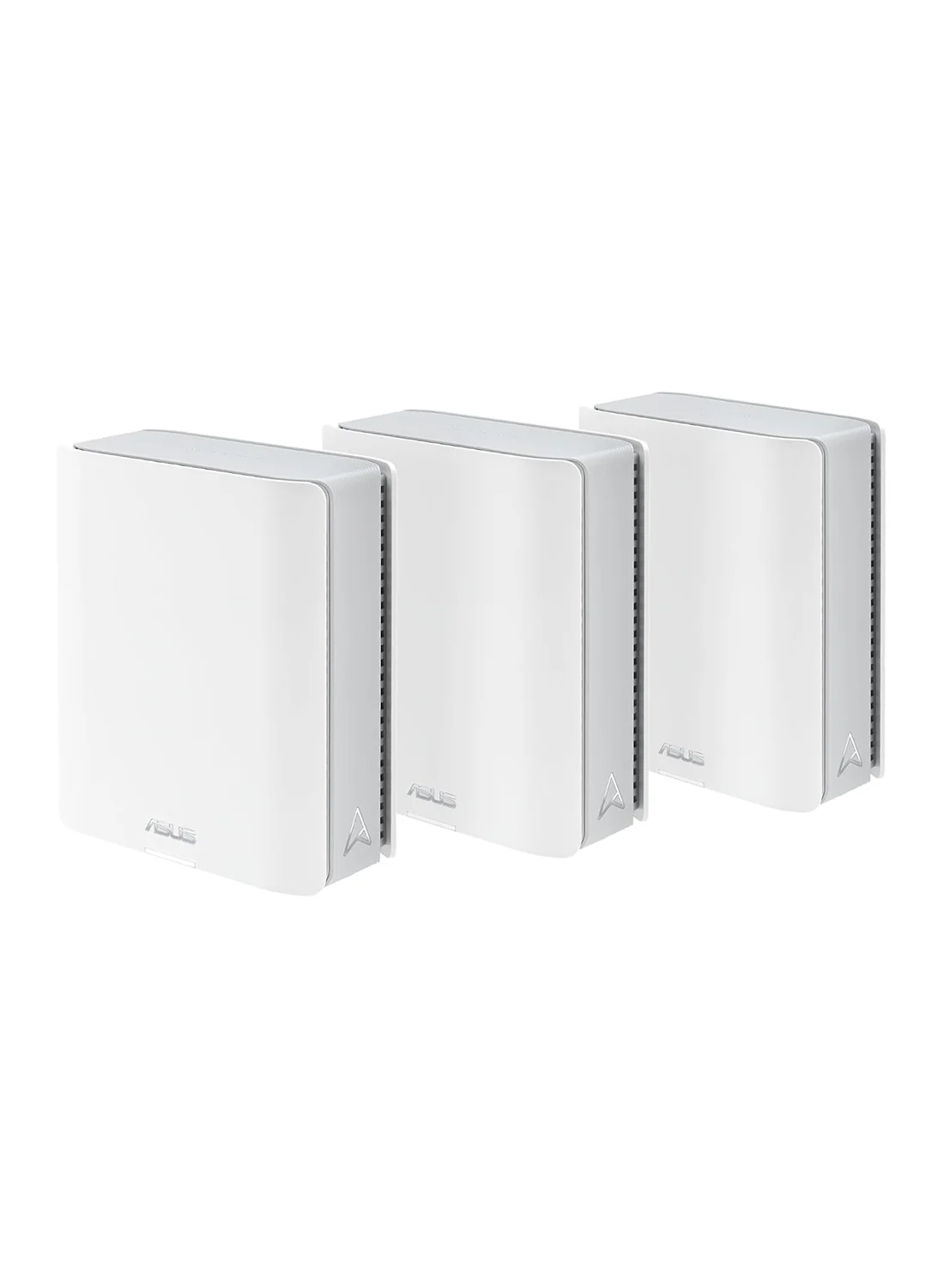 Premium Tri-band WiFi 7 Mesh System High-Speed Wireless Router (White, 3-Pack) cgzwv
