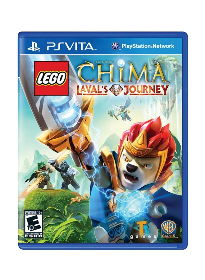 WB Games Chima Laval's Journey Adventure Game for Handheld Console (Single Player, English Version) lm69p