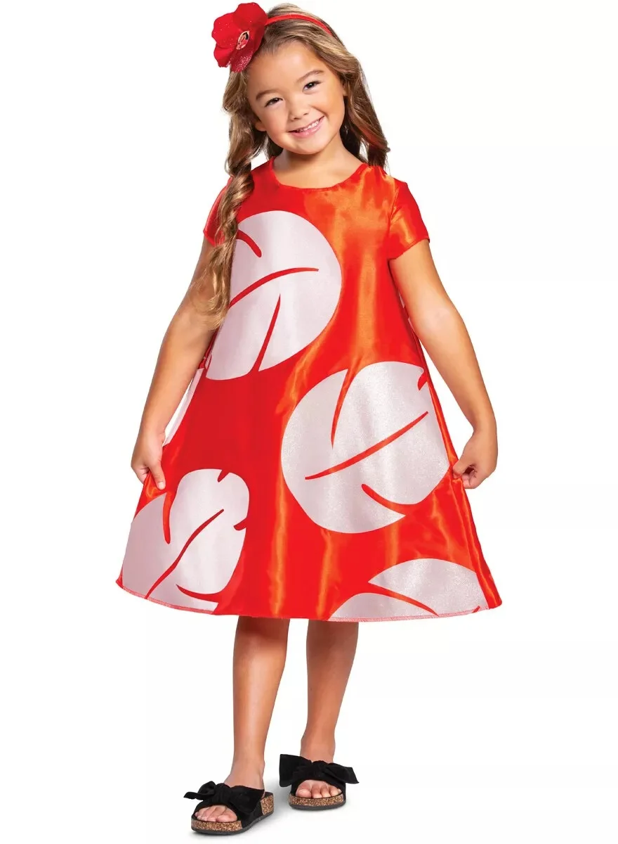 Party Centre Cartoon Lilo Classic Costume for Kids (Small) eizih