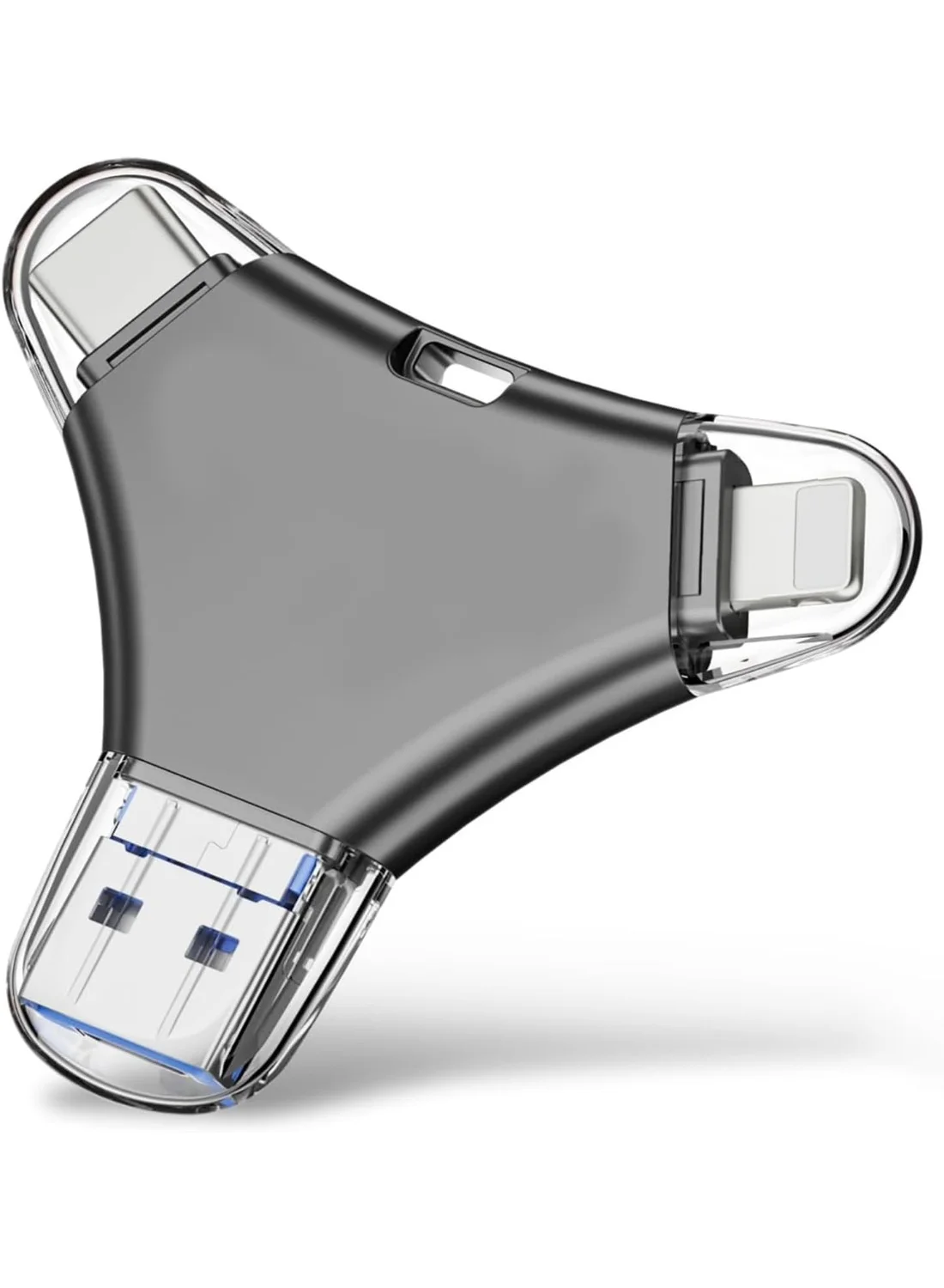 INSIJAM 4-in-1 OTG Flash Drive Premium High-Speed Data Storage Stick (2TB) 6zlcp