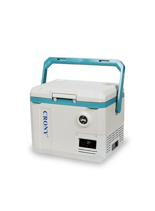 Crony MC20 Portable Car Refrigerator and Freezer Dual Power Cooling System (20L) v9fax