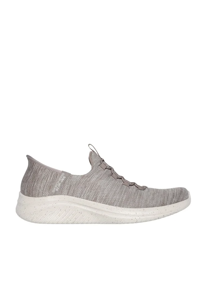 Premium Slip-On Walking Shoes Lightweight Breathable Athletic Footwear for Men (Grey, 42 EU) re861