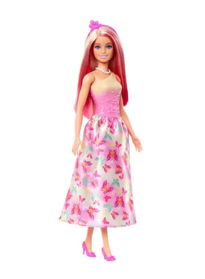 Fashion Doll Princess Playset with Removable Skirt Shoes and Headband (30 cm) cd821