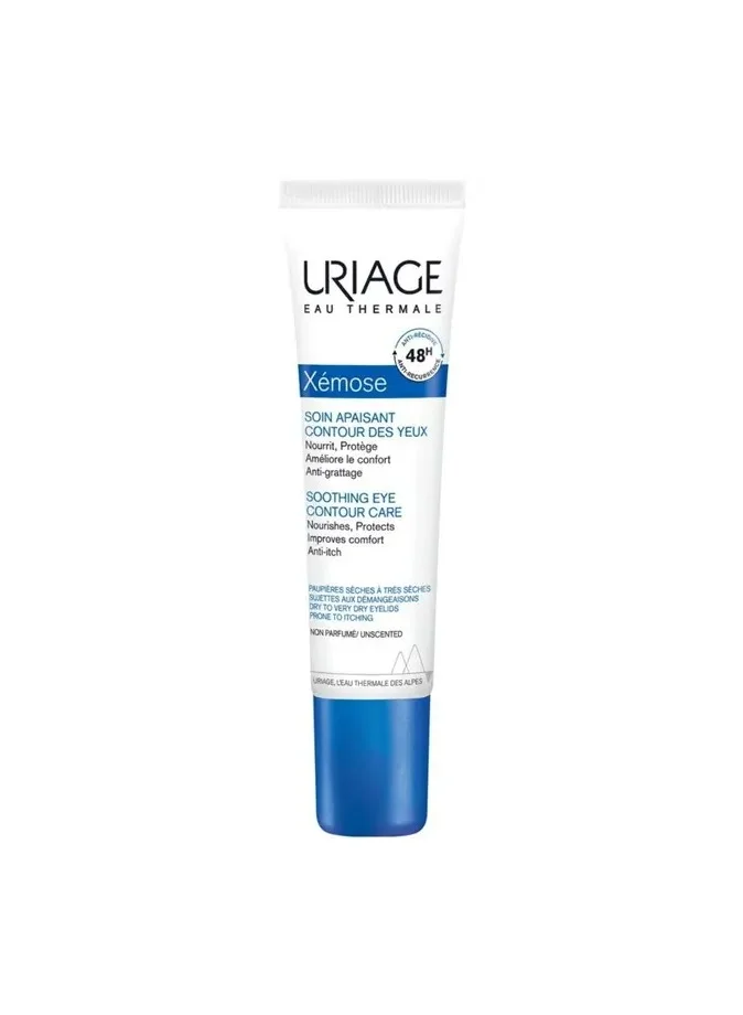 Uriage Soothing Eye Contour Care Cream for Sensitive Skin (15 mL) 88i9o