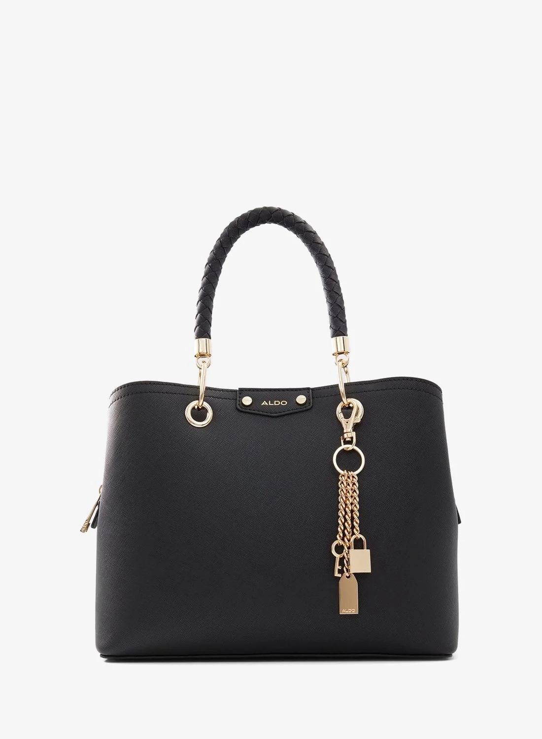 ALDO Lothycan Top Handle Satchel Bag Premium Structured Handbag for Women u8ui4