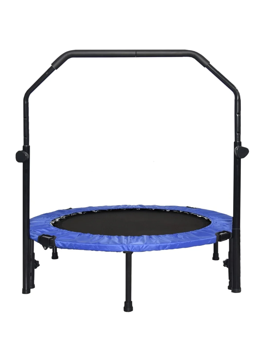 Sky Land 40-inch Fitness Trampoline with Adjustable Foam Handle and Safety Pad for Indoor and Outdoor Cardio (102 cm) le74a
