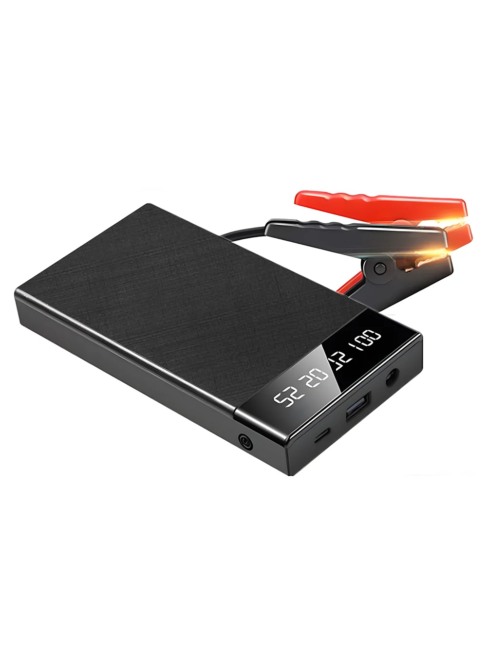 EzzySo Portable Car Jump Starter (400A, 10000mAh) Water-Resistant Emergency Battery Pack for Vehicles xclli