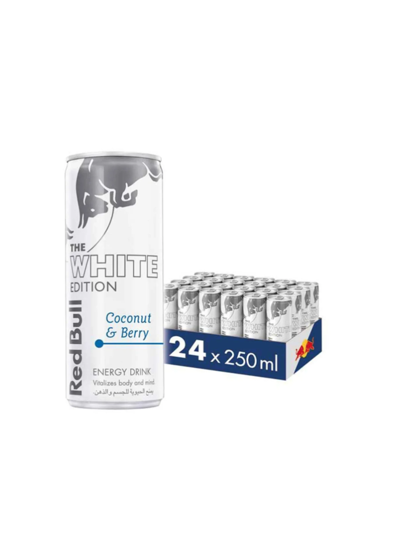Premium Energy Drink Coconut and Berry Refreshing Beverage (24 x 250 mL) r96g7