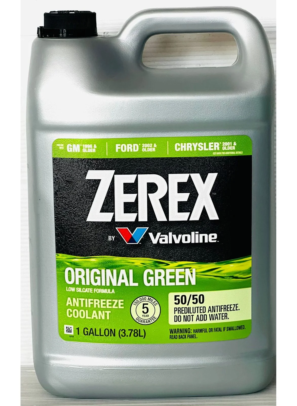 Valvoline Zerex Antifreeze Coolant 50/50 Green (Premium Engine Protection, 3.78 L) tpkog