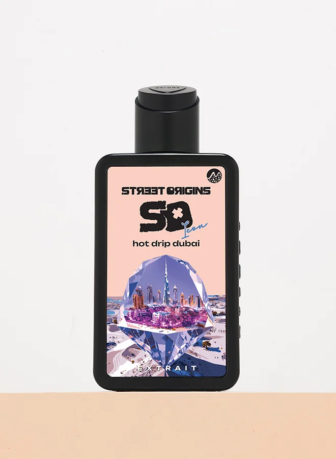 STREET ORIGINS Hot Drip Dubai Mars Extrait de Parfum for Men (Oriental Fragrance, 75 mL) heerh