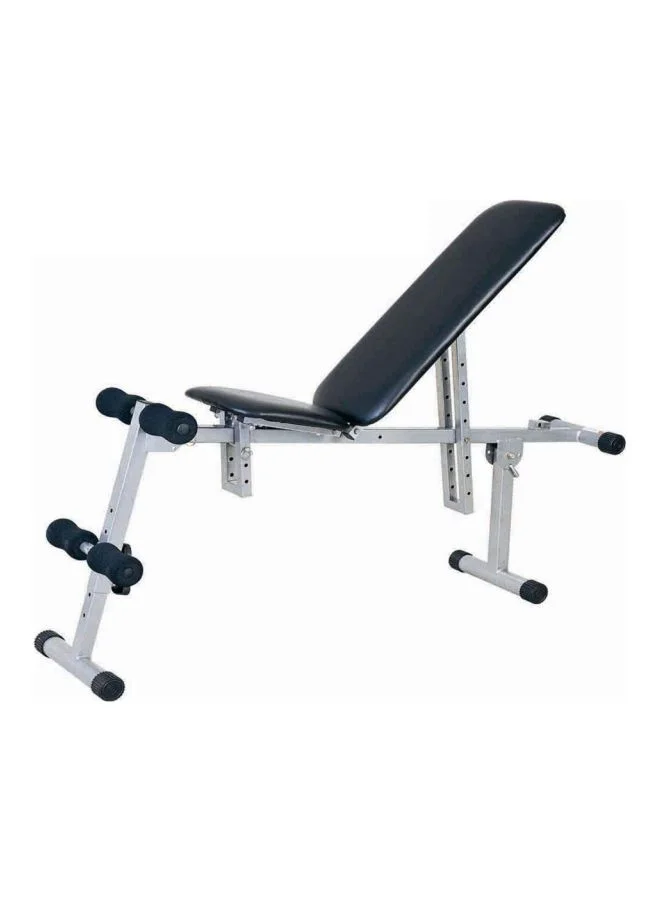 Max Strength Adjustable Fitness Bench Heavy-Duty Foldable Workout Station for Home Gym (120 cm) wtgbn