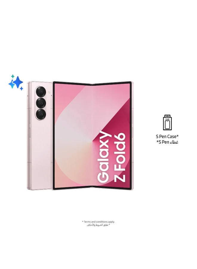 Ultra-HD Foldable Smartphone 5G Dual SIM High-Performance Mobile Device (Pink, 512GB Storage, 12GB RAM) t4lp0