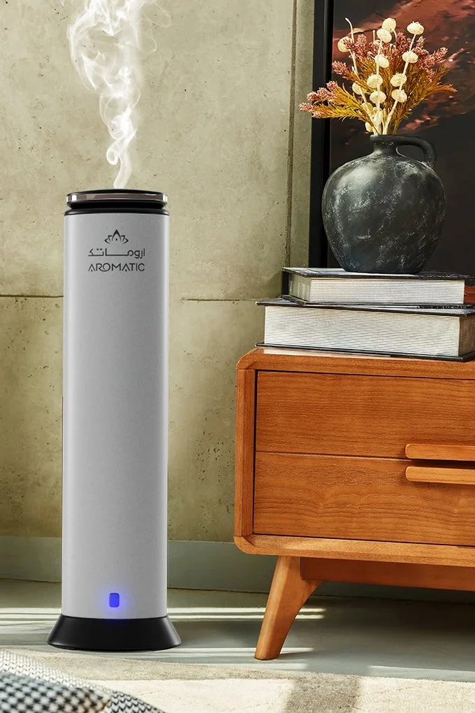 Aromatic AF3000 Professional Fragrance Diffuser for Large Spaces Premium Scent Machine (Silver) z1auj