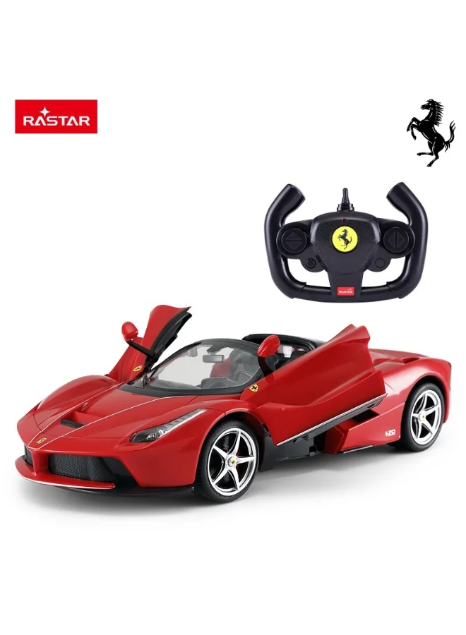 RASTAR Remote Control Sports Car 1:14 Scale Drift Racing Vehicle for Kids (Red, 33 cm) c17f3