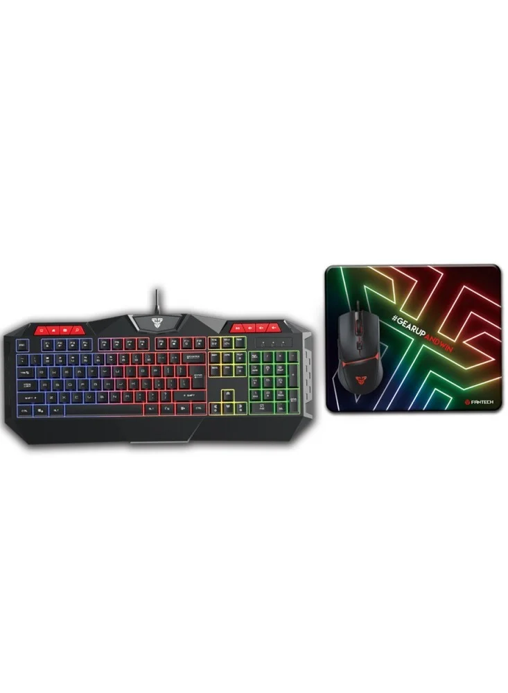 Premium 3-in-1 Gaming Bundle with RGB Backlit Keyboard, Adjustable DPI Mouse, and Speed Surface Mouse Pad for PC Gamers gqwm2