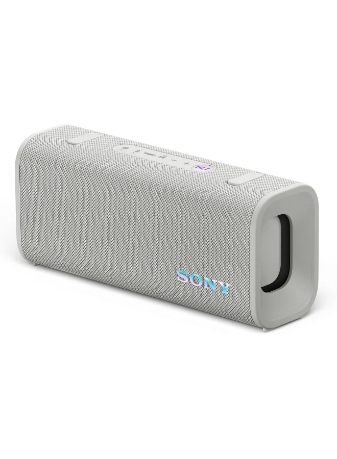 Premium Portable Wireless Bluetooth Speaker, IP67 Waterproof and Dustproof Outdoor Audio System with Enhanced Bass and Shoulder Strap (Off White) kgv74