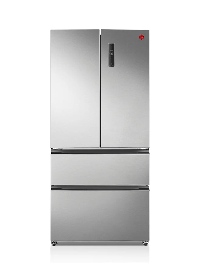 Hoover French Door Refrigerator with Inverter Compressor and Metal Cooling Technology (Silver, 670 L) z9fb9