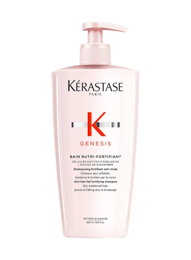 Kerastase Genesis Bain Nutri-Fortifiant Fortifying Shampoo for Normal to Dry Hair (500 mL) 45xle